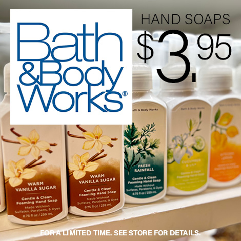 Bath & Body Works reformulates its hand soaps and packaging